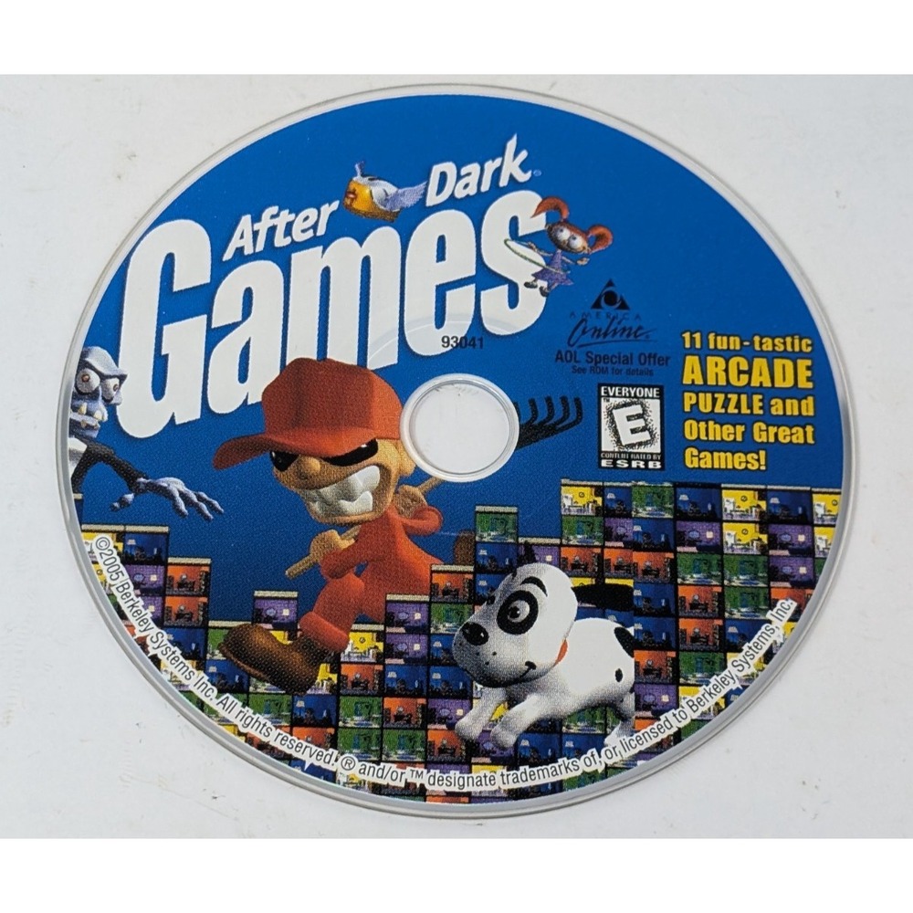 VTG After Dark Games Sierra PC Computer Game Rare 2005 CD-ROM